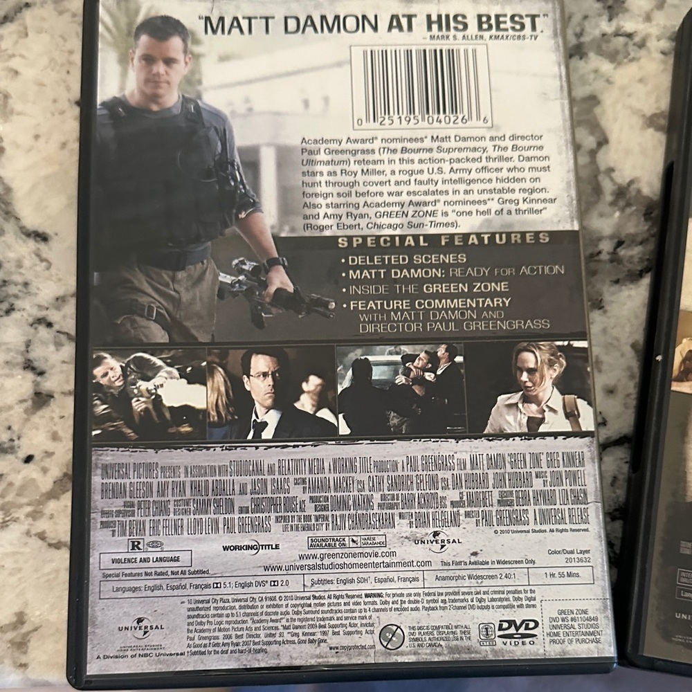 5 Action Movie DVD Collection🍿 - Picture 6 of 9